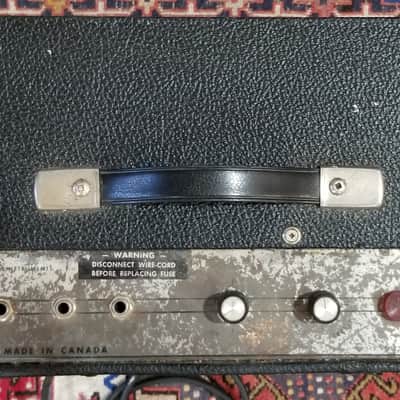 Pine Electronics (Pineco) Granada DeLuxe All Tube Guitar Amp 1960s Canada image 4