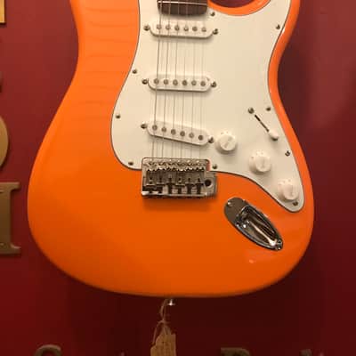 Ransom "Strat" style fiesta red electric guitar strat style 2026 - Fiesta Red urethane image 3