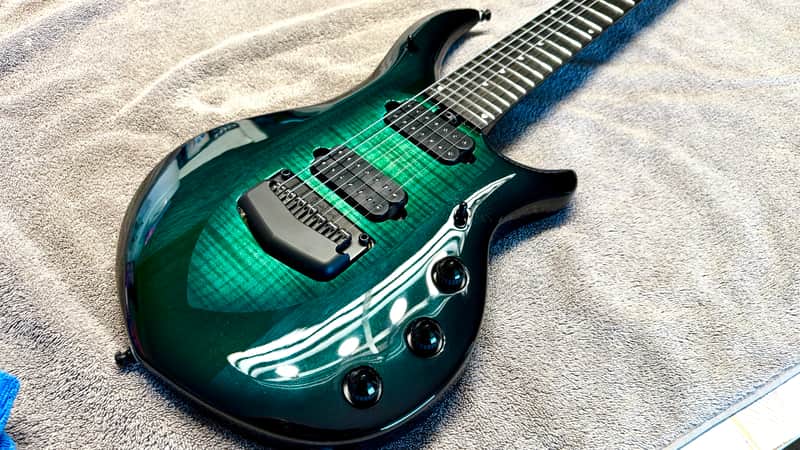 Ernie Ball Music Man John Petrucci Co Signature | Majesty 7 | Enchanted Forest | Piezo | image 1