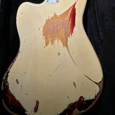 Shabat Leopard 2020s  - Aged Olympic White over 3-tone Sunburst image 10