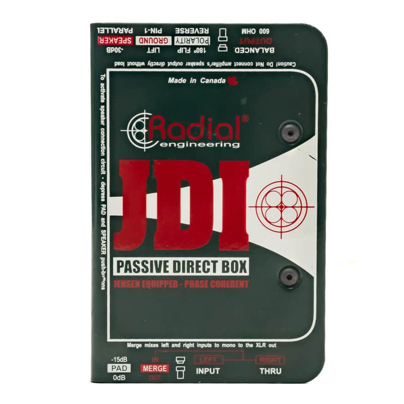 Radial JDI Passive DI w/Box USED image 1