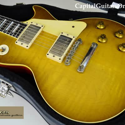 Gil Yaron 59 LP Replica 2012 Dirty Lemon Burst image 2