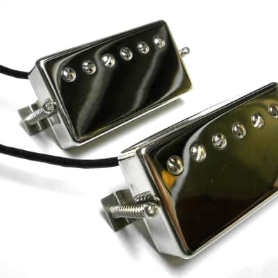 Q pickups 58-59 PAF Humbucker VINTAGE CORRECT Clone Nickel Chrome 1958 1959 1960 Fits Gibson Greco image 1