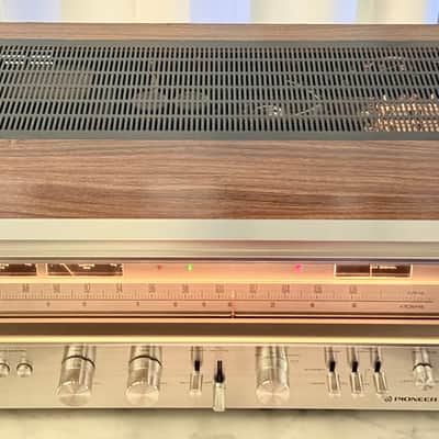 ✨ Pioneer SX-780 Vintage Stereo Receiver – Serviced, Warm LED Lamps, Wood Case, Tested – BVA image 9