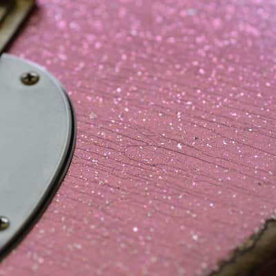 American Fender Custom Stratocaster Relic Nitro Faded Pink Sparkle image 4