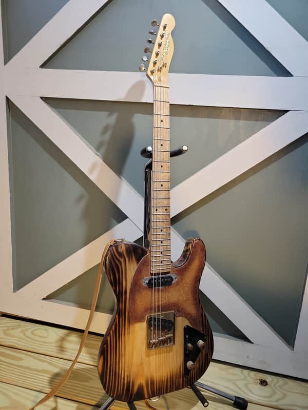 Full~Tilt~Tele' Custom Relic Partscaster 'Rock-a-Billy 2025 Edition- Featuring a Roasted Southern Yellow Pine 'Road-Warrior' Body image 1