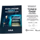 IK Multimedia Alex Lifeson Signature ToneX Pedal 2025 - White with Signature