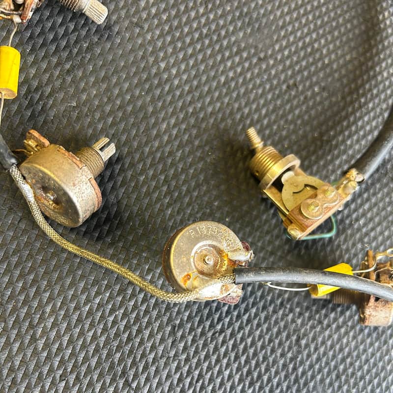 1992 Gibson Les Paul Pots-Switch Wiring Harness image 1