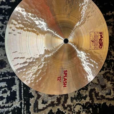 Mint Paiste 12" 2002 Splash Cymbal - Traditional image 1