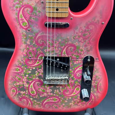 2002 -2004 Fender Pink Paisley Telecaster CIJ Crafted in Japan image 5