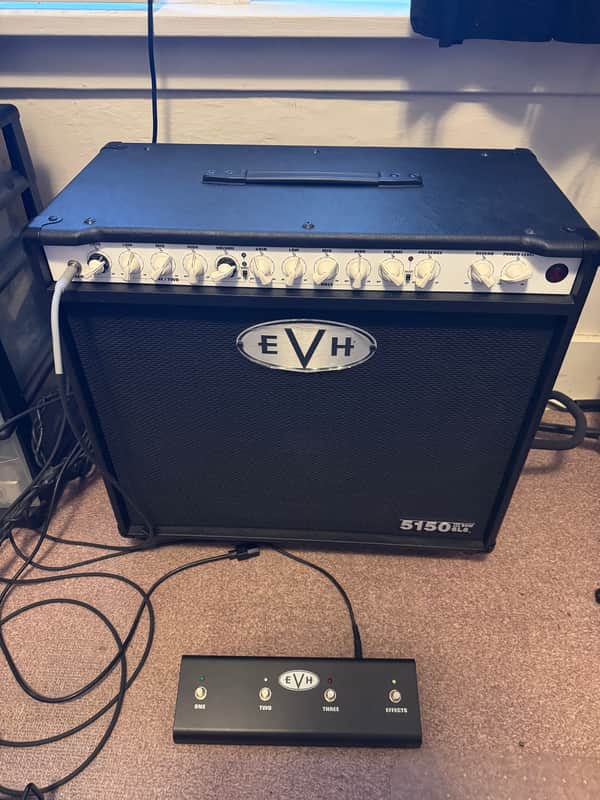 EVH 5150 III 6L6 3-Channel 50-Watt 1x12" Guitar Combo 2018 - Present - Black image 1
