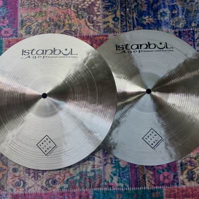 Istanbul Agop 14" Traditional Medium Hi-Hat (Pair) 2010s - Traditional image 1
