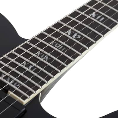Schecter PT SLS Elite Evil Twin Satin Black image 9
