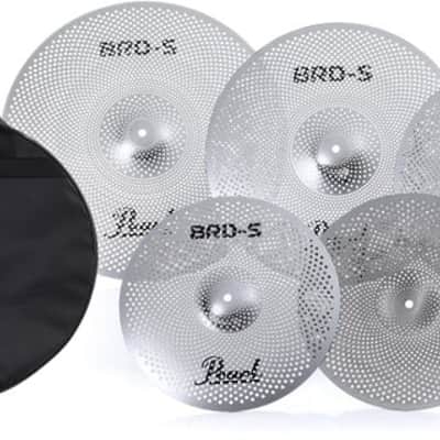 Pearl BRDS Low Volume 4-piece Cymbal Pack image 3