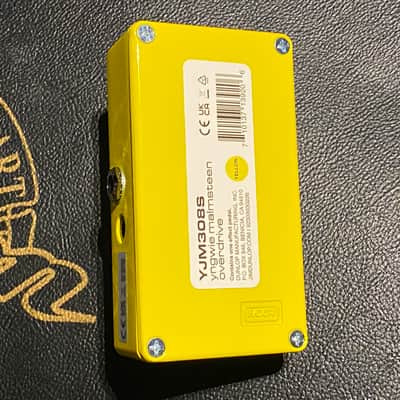 #1 MXR YJM308 LTD Yellow Yngwie Malmsteen Signature Overdrive image 4