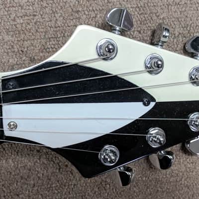 Epiphone 67 Reissue Michael Schenker Flying V Electric Guitar, Burstbuckers, Hard Case image 9