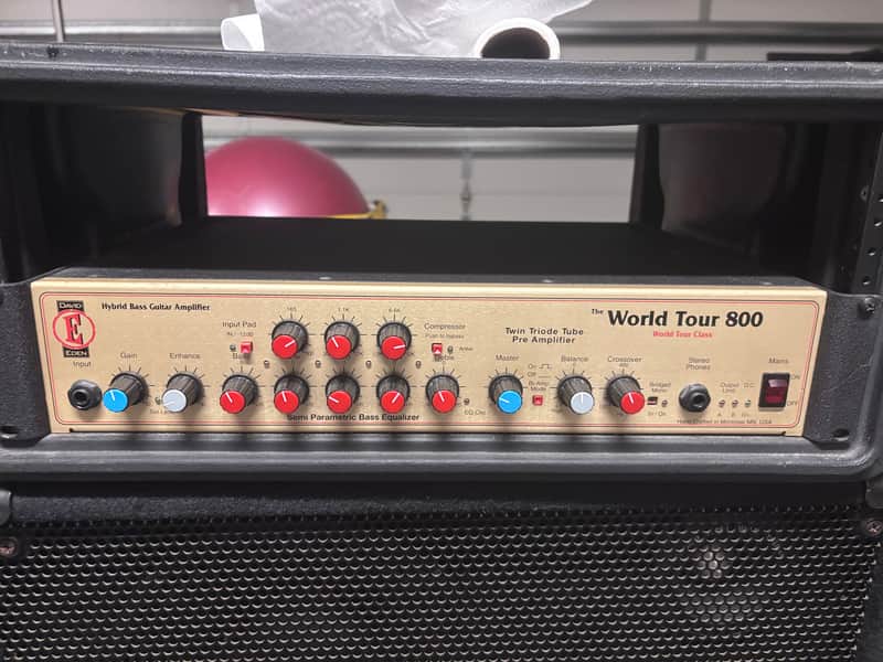 Eden Amplification WT800b Bass Head 2006 - Gold