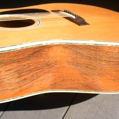 1978 Yairi YW800 B. Rosewood Jacaranda Japan Vintage - Natural+Vintage Hard Case image 12