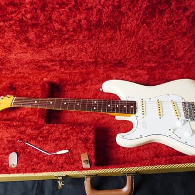 Fender Japan JV Stratocaster ST62-65 LH (1983) MIJ Fujigen – Vintage White, Left-Handed image 1