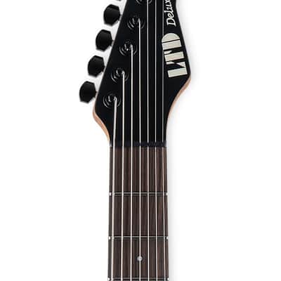 ESP LTD SN-1007HT Baritone 7 String Electric Guitar. Fire Blast image 6