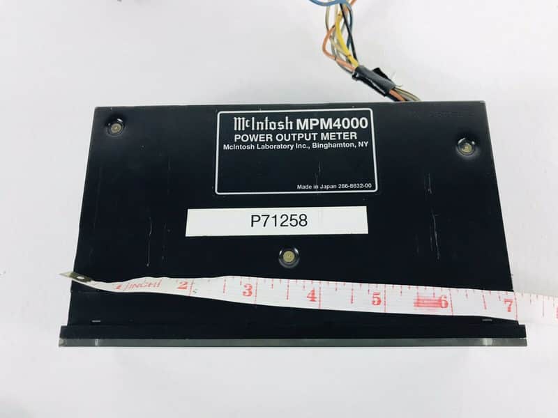McIntosh MPM4000 Power Output Meter w/ All new Led lights | Reverb