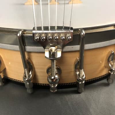 Dawson 6 String Banjitar Ganjo 12” Custom Handmade Banjo imagen 15