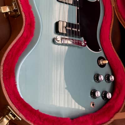 2019 Gibson SG Special Electric Guitar - Faded Pelham Blue image 13