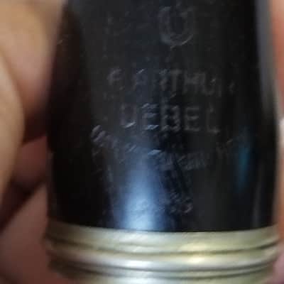 Clarinet F. A. Uebel Markneukirchen Es german sistem image 15