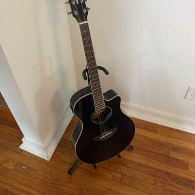 Yamaha APX600 Thinline with Electronics 2010s - Black image 6