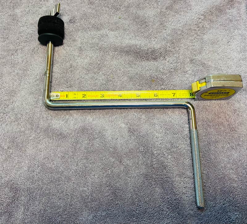 Cymbal Holder Attachment with Z-Shaped Rod image 1