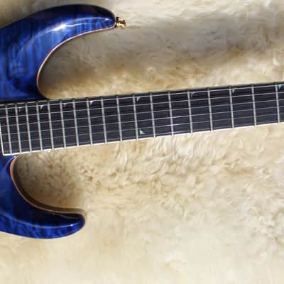 Jackson Soloist Archtop SLAT90 2002 Blue Custom Shop image 8