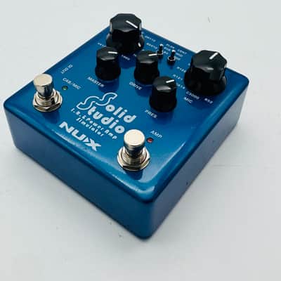 NuX NSS-5 Solid Studio IR and Power Amp Simulator 2010s - Blue image 9