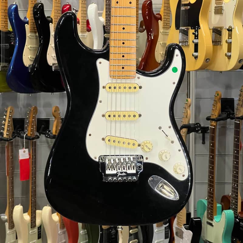 Fender   Japan Stratocaster Black 1984 – 1987 image 1