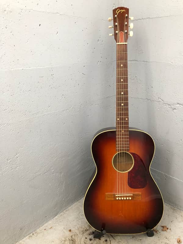 Goya M-22 1950s Sunburst Relic Acoustic Swedish Levin image 1