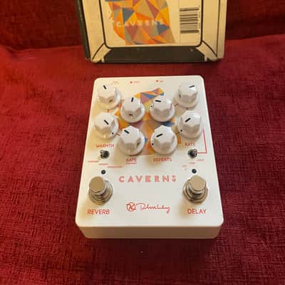 (Boxed)Keeley Caverns Reverb / Delay V2 2017 - Present - White image 1