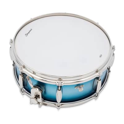Slingerland Radio King Artist Snare Drum 14x5.5 Blue & Silver Lacquer image 4