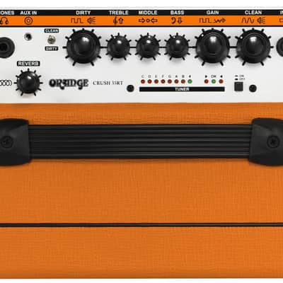 Orange Amps Crush 35RT 35-Watt Guitar Combo Amp with Reverb/Tuner, 10" Speaker image 5