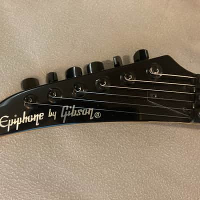 Left handed 1988 Epiphone S-600L Excellent Condition image 3