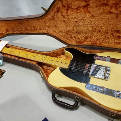 Fender Nocaster 1951 Heavily Modified "Payola" Style With Case at Victor Litz Music  Gaithersburg MD image 1
