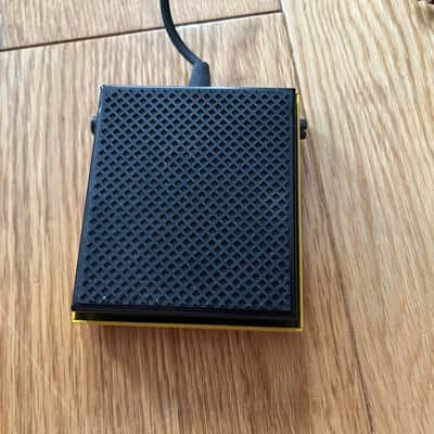 Korg PS1 Single Momentary Footswitch Sustain Pedal 2010s - Yellow image 3