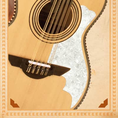H. Jimenez LBQ2E El Mu'sico Standard Bajo Quinto w/ Padded Gig Bag image 1