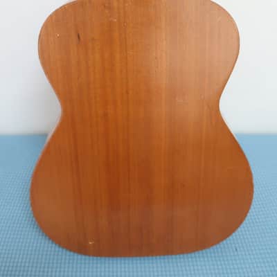 Vintage 1960s Harmony Grand Concert H162 5105 H165 000-18 All Mahogany Guitar Playable Project High Action At 12th Beautiful Condition Restoration Candidate Nice Patina Very Clean image 8