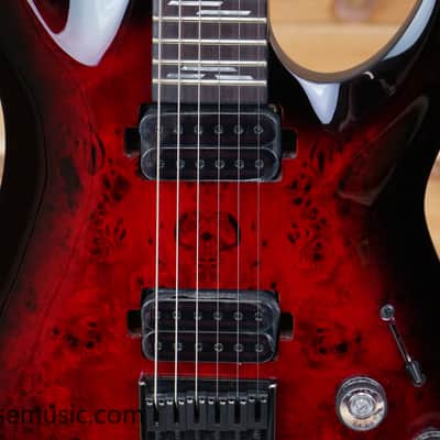 Schecter Omen Elite-6 - Black Cherry Burst image 5