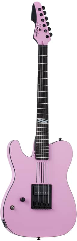 Schecter Machine Gun Kelly PT LH Ticket to My Downfall Pink image 1