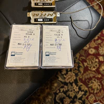 Seymour Duncan 50th Anniversary Humbucker Set 2005 - Chrome image 9