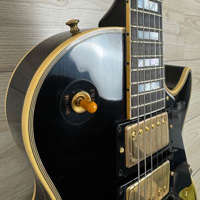 Gibson Custom 1957 Les Paul Custom Reissue VOS - Ebony 3-Pickup #222 image 7