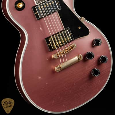 2024 Gibson Custom Shop PSL Murphy Lab Les Paul Custom Heavy Aged Heather Mist Poly #CS400404 image 6
