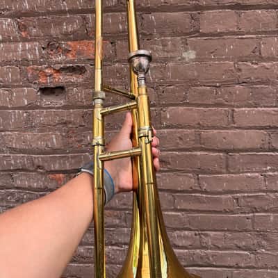 King Cleveland 605 Tenor Trombone - USA Made - with GARD Gig Bag image 6