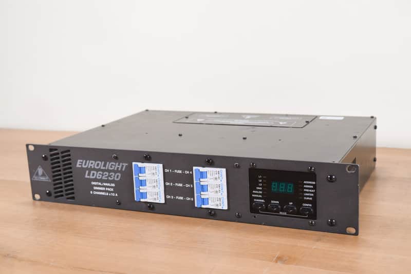 Behringer Eurolight LD6230 6-channel DMX Dimmer Pack (church owned) CG00KUT image 1