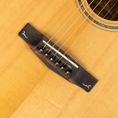 2022 Cort Gold Edge - Natural | All Solid Grand Auditorium Acoustic Guitar Torrefied Sitka Spruce Top Myrtlewood L.R. Baggs Anthem Pickup | OHSC image 18